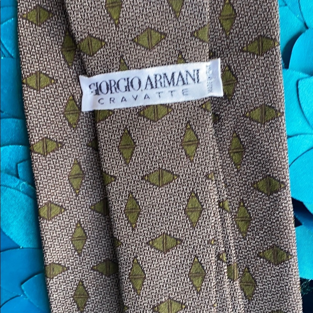 Giorgio Armani silk tie vintage  95